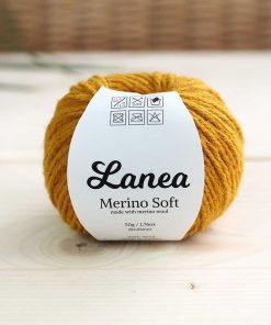 Alternative view of Lanea Merino Soft Yün İp / 26 / Koyu Hardal