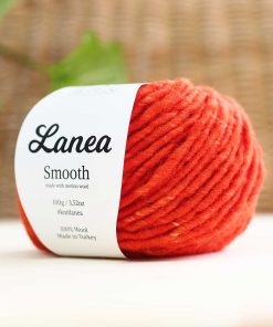 yun ip lanea smooth saf yun orgu ipi 33 turuncu kircilli merino