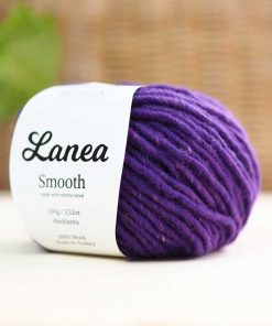 yun ip lanea smooth saf yun orgu ipi 34 mor kircilli merino