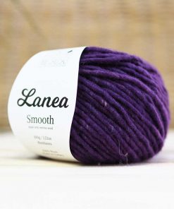 yun ip lanea smooth saf yun orgu ipi 43 koyu mor kircilli merino
