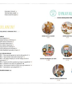 Amigurumi Kitabı / Amigurumi Oyuncak Koleksiyonu 18 amigurumi kitabi turkce amigurumi oyuncak koleksiyonu diy amigurumi tarif