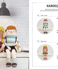 Amigurumi Kitabı / Amigurumi Oyuncak Koleksiyonu 15 amigurumi kitabi turkce amigurumi oyuncak koleksiyonu diy hobi kitabi