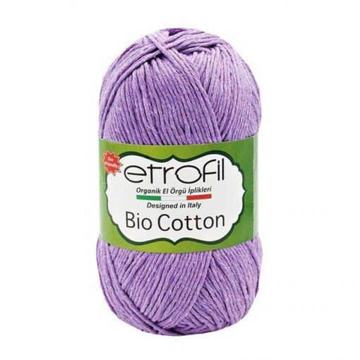 etrofil Bio Cotton 10404 Lila pamuk orgu ipi ritzz diy