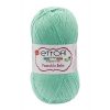 Etrofil Pamuklu Bebe / Deniz Yeşili / 70461 2 etrofil pamuklu bebe el orgu ipi 70461 deniz yesili