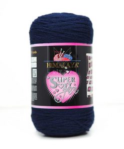 himalaya super soft yarn orgu ipi 200 gram lacivert 80809
