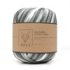 Rafya Multi Ebruli Kağıt İp // Gri 308 1 rafya multi ebruli kagit ip yazlik ip canta sapka icin diy ritzz 308 gri kircilli