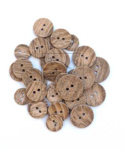 Alternative view of Doğal Desenli Kokonat Düğme 2 Delikli / C200