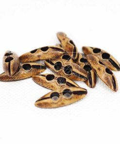 Çoban Düğme 2 Delikli / Kahverengi Kırçıllı / 35MM / C5020