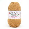 Etrofil Pamuklu Bebe / Açık Kahverengi / 75063 2 etrofil pamuklu bebe el orgu ipi 75063 acik kahverengi