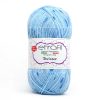 Etrofil Twister / Mavi Deniz Mavisi Siyah / SE225 1 etrofil twister kircilli ebruli renkli orgu ipi SE225