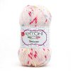 Etrofil Twister / Gül Kurusu Sarı Mavi / SE232 2 etrofil twister kircilli ebruli renkli orgu ipi SE232