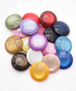 Alternative view of Yassı İnci Düğme Simli / 19MM / ID250