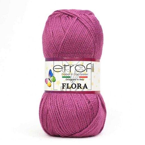 etrofil flora orgu ipi akrilik iplik diy ritzz 70659 acik mor