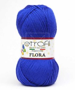 etrofil flora orgu ipi akrilik iplik diy ritzz 75045 saks mavi