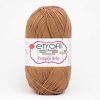 Etrofil Pamuklu Bebe / Açık Kahverengi / 70743 2 etrofil pamuklu bebe el orgu ipi 70743 acik kahverengi