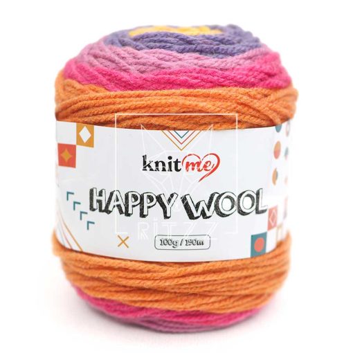 knit me happy wool degrade ebruli yun orgu ipi hw11 diy turuncu fusya pembe lavanta sari tonlari