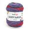 knit me happy wool degrade ebruli yun orgu ipi hw2 diy koyu kirmizi leylak kahverengi visne mor tonlari