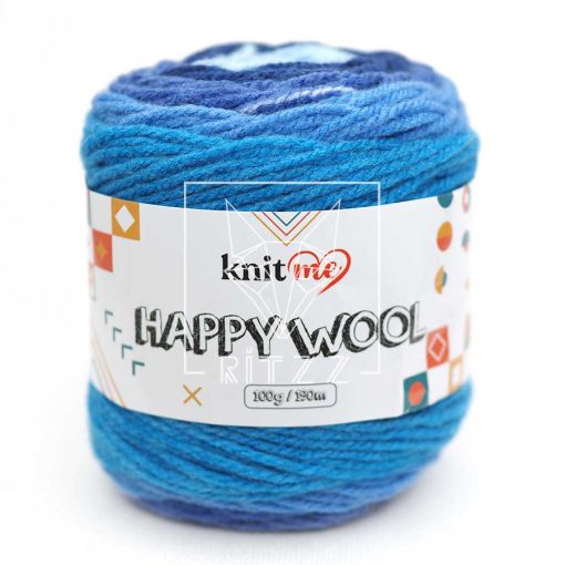 knit me happy wool degrade ebruli yun orgu ipi hw9 diy turkuaz mavi koyu mavi saks mavi acik mavi tonlari