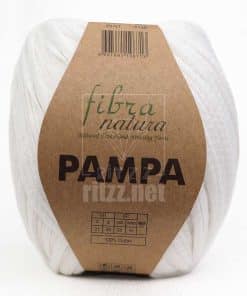 fibra natura pampa cotton pamuk ribbon orgu ip 23 01 beyaz