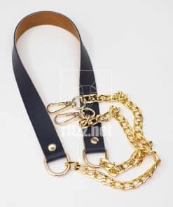 Premium Kalite Zincirli Çanta Sapı Deri Gold / 20MM 11 Premium Kalite Zincirli Çanta Sapı Deri Gold / 20MM - Görsel 5
