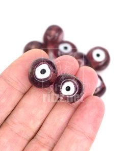 Alternative view of Nazar Boncuğu // Oval Model // Şeffaf Lavanta