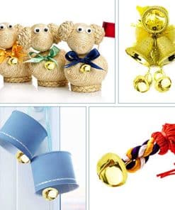 Metal Çıngırak Zil / Gold (5 Adet) 13 Metal Çıngırak Zil / Gold (5 Adet) - Görsel 5