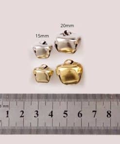 Metal Çıngırak Zil / Gold (5 Adet) 11 Metal Çıngırak Zil / Gold (5 Adet) - Görsel 3