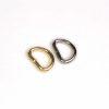 D halka 1cm 2mm 10mm gold nikel