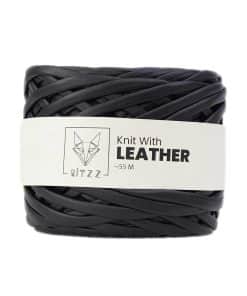 ritzz leather siyah deri orgu ipi
