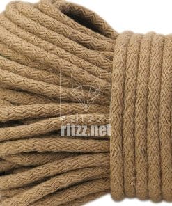 dolgulu pamuk kordon ip sepet supla canta ipi ritzz 031 toprak detay