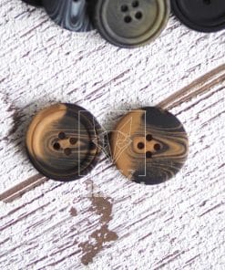 Alternative view of Yuvarlak 4 Delikli Yelek Düğmesi 25MM / Y500