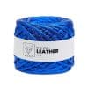 ritzz leather metalik mavi deri ip