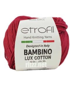Alternative view of Etrofil Bambino Lux Cotton 70330 Koyu Kırmızı