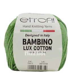 Alternative view of Etrofil Bambino Lux Cotton 70413 Açık Yeşil
