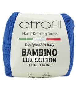 Alternative view of Etrofil Bambino Lux Cotton 70525 Koyu Mavi