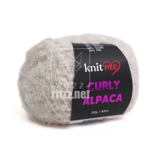 knit me alpaca curly kc02 ekru
