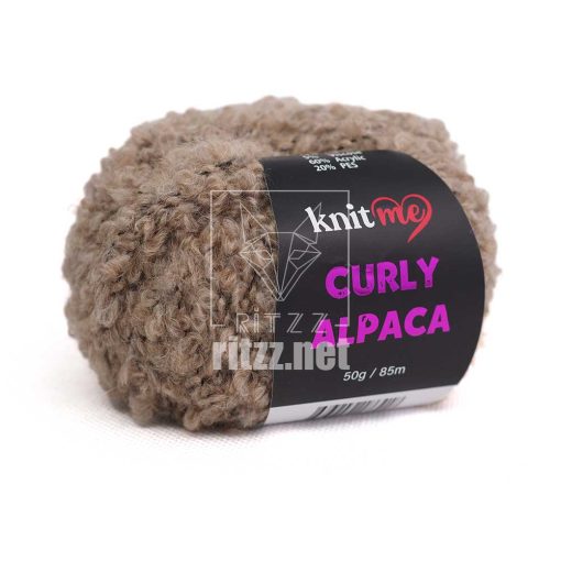 knit me alpaca curly kc04 toprak