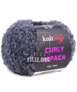 knit me alpaca curly kc07 denim