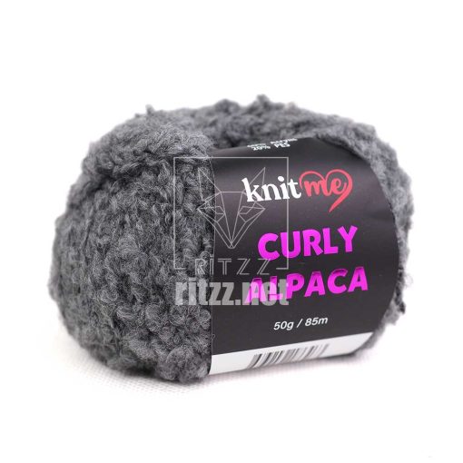 knit me alpaca curly kc09 gri