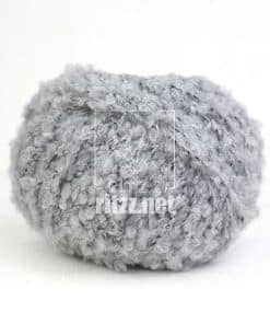 Alternative view of Knit Me Curly Alpaca KC08 Açık Gri