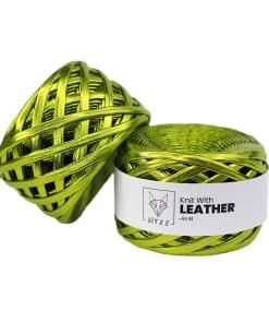 ritzz leather deri ip fistik yesil