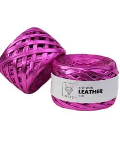 ritzz leather deri ip pembe deri gorunumlu ip