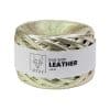 Ritzz Leather Platin Sarı Deri ip