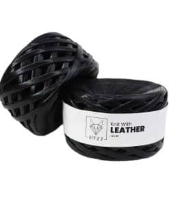 ritzz leather deri ip siyah ip