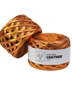 ritzz leather deri ip turuncu