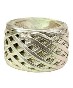 ritzz leather platin sarisi deri gorunumlu ip