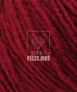 Etrofil Bambino Lux Wool 70034 Vişne 11 etrofil bambino lux wool 70034 visne rengi yun orgu ipi detay