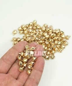 Alternative view of Mini Metal Çıngırak Zil 7MM / Gold (10 Adet)