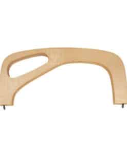 ahsap canta bursu miknatisli m19 25cm naturel