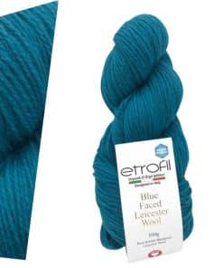 etrofil blue faced leicester wool 75178 deep ocean